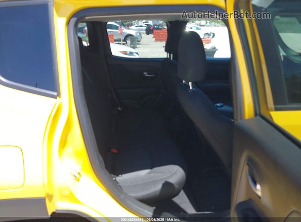 ZACNJDB17PPP60007 2023 JEEP RENEGADE Yellow VIN კოდის სტიკერის ხედი