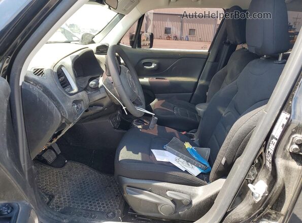 ZACNJDB18NPN87126 2022 JEEP RENEGADE Black Vista interior delantera
