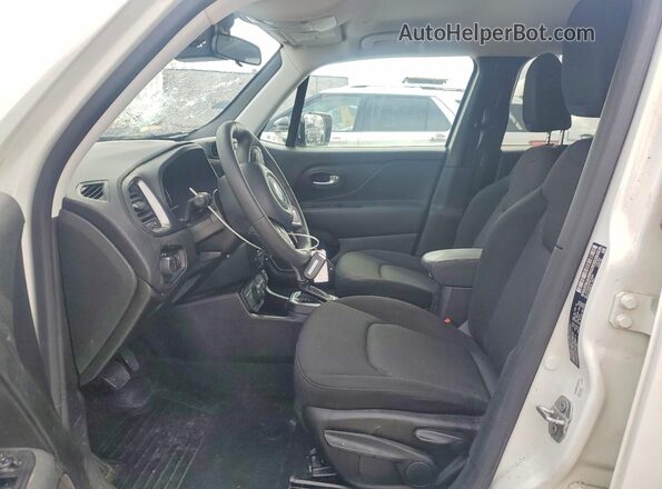 ZACNJDB18PPP19059 2023 JEEP RENEGADE White Սալոնի դիմացի տեսք