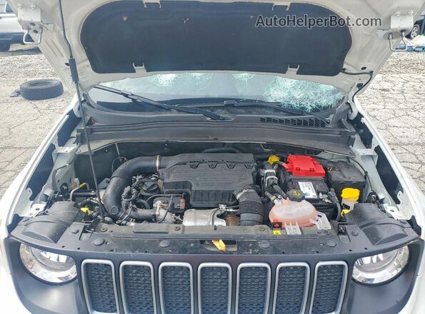 ZACNJDB18PPP19059 2023 JEEP RENEGADE White Շարժիչի բաժամունքի տեսք