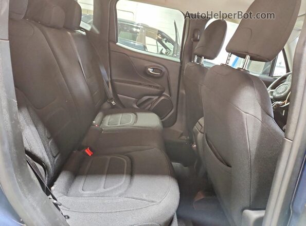 ZACNJDB19NPN57715 2022 JEEP RENEGADE Blue Rear interior view