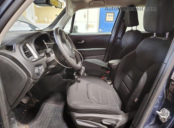 ZACNJDB19NPN57715 2022 JEEP RENEGADE Blue Front interior view