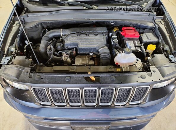 ZACNJDB19NPN57715 2022 JEEP RENEGADE Blue Engine compartment view