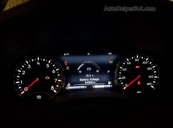 ZACNJDB19NPN87362 2022 JEEP RENEGADE Black Vista del cuadro de instrumentos