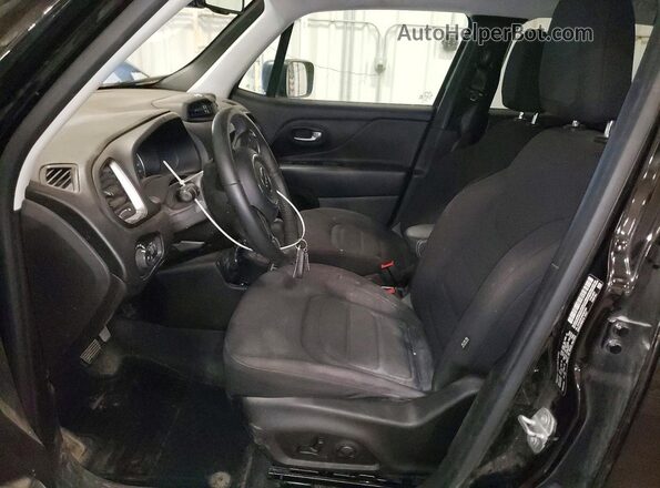ZACNJDB19NPN87362 2022 JEEP RENEGADE Black Vista interior delantera