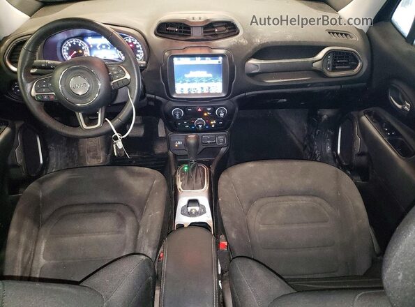 ZACNJDB19NPN87362 2022 JEEP RENEGADE Black Vista del salpicadero