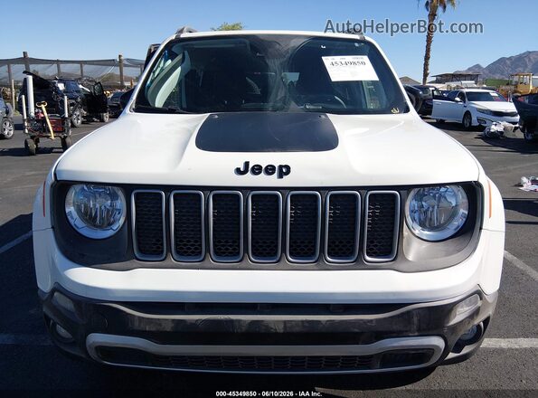 ZACNJDB19PPP67508 2023 JEEP RENEGADE White წინა პანელის ხედი