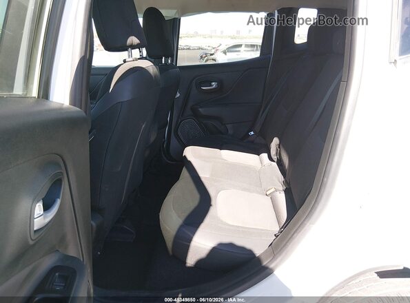 ZACNJDB19PPP67508 2023 JEEP RENEGADE White უკანა სავარძლების ხედი