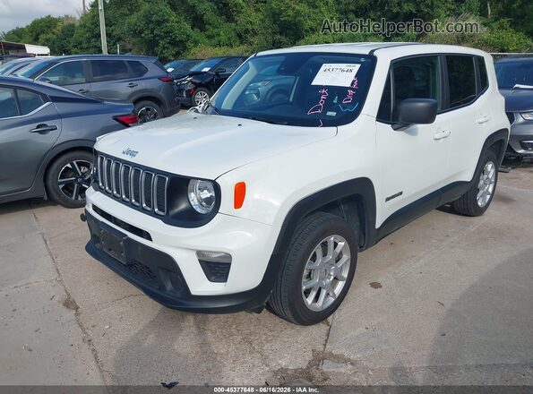 ZACNJDB1XPPP62530 2023 JEEP RENEGADE White 