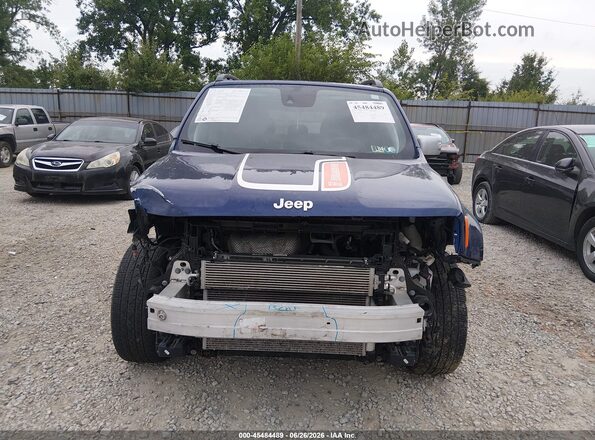 ZACNJDBB0MPM48325 2021 JEEP RENEGADE Blue Rear interior view