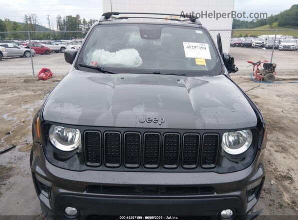 ZACNJDBB0MPM69546 2021 JEEP RENEGADE Gray Rear interior view