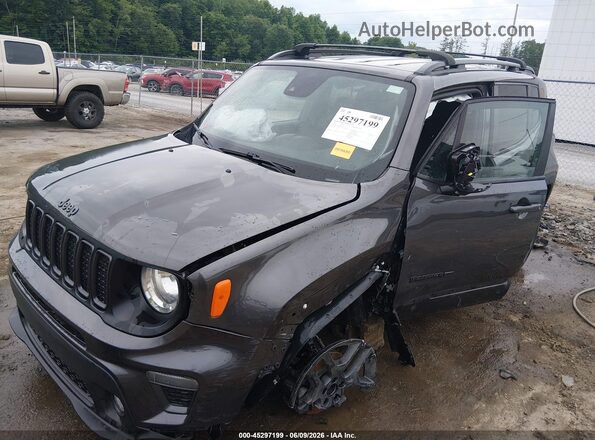 ZACNJDBB0MPM69546 2021 JEEP RENEGADE Gray Front left