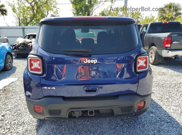 ZACNJDBB0MPM81065 2021 JEEP RENEGADE Синий Вид сзади