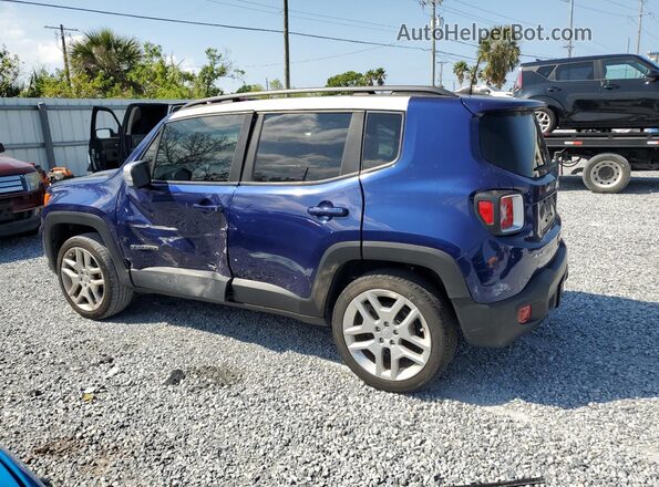 ZACNJDBB0MPM81065 2021 JEEP RENEGADE Синий Задняя левая четверть