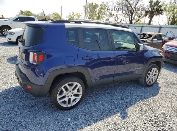ZACNJDBB0MPM81065 2021 JEEP RENEGADE Синий Задняя правая четверть