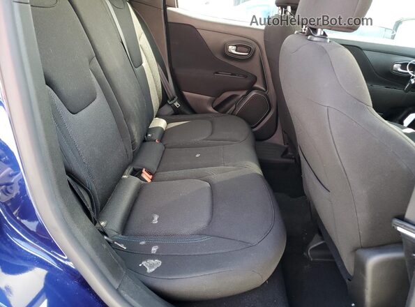ZACNJDBB0MPM81065 2021 JEEP RENEGADE Синий Вид задней части салона