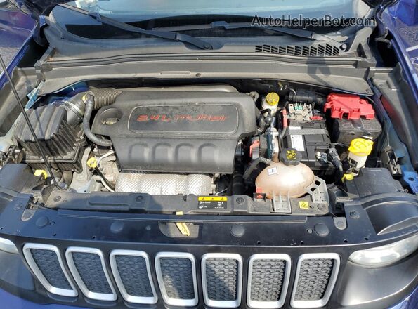 ZACNJDBB0MPM81065 2021 JEEP RENEGADE Синий Вид подкапотного пространства