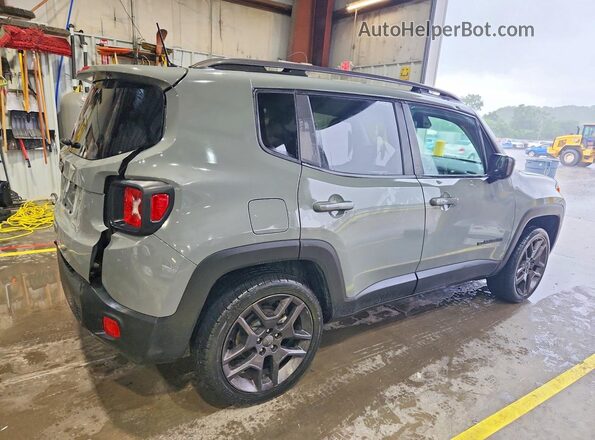 ZACNJDBB2MPN36793 2021 JEEP RENEGADE Gray Trasero derecho