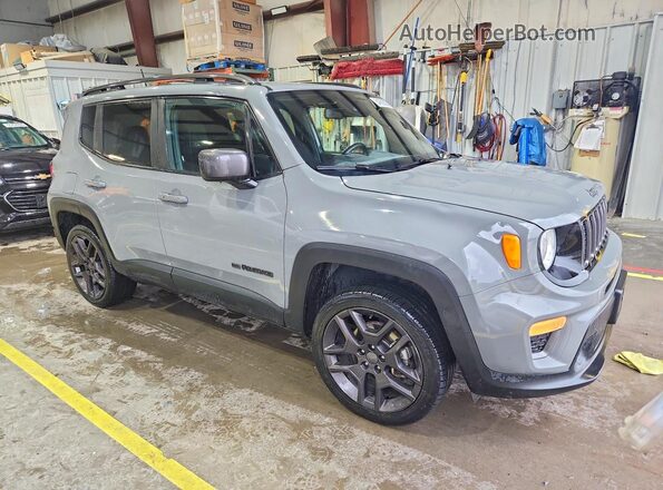 ZACNJDBB2MPN36793 2021 JEEP RENEGADE Gray Delantero derecho