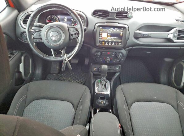 ZACNJDBB3MPM68830 2021 JEEP RENEGADE Orange Vista del salpicadero