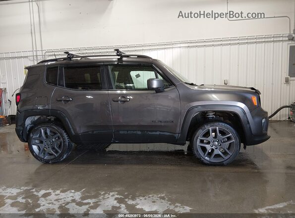 ZACNJDBB4MPM48392 2021 JEEP RENEGADE Gray Սալոնի հետևի տեսք