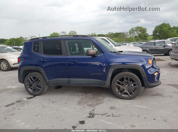ZACNJDBB4MPN29344 2021 JEEP RENEGADE Blue Панорамний вид салону 360°