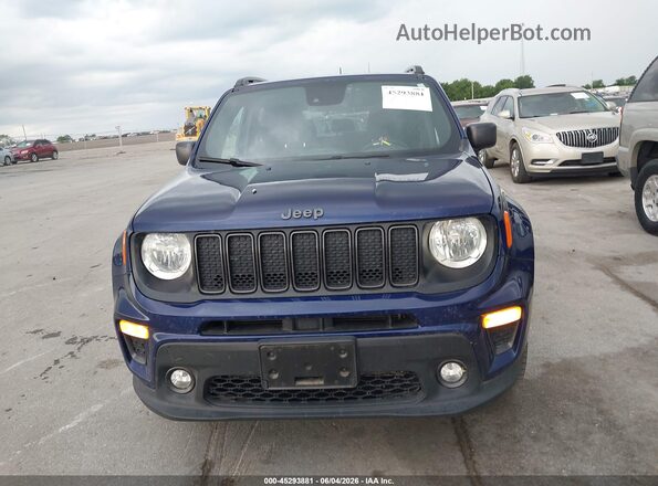 ZACNJDBB4MPN29344 2021 JEEP RENEGADE Blue Вид задньої частини салону