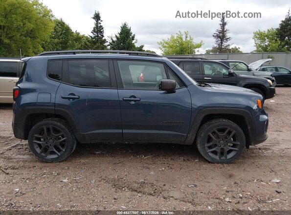 ZACNJDBB5MPM68859 2021 JEEP RENEGADE Blue უკანა სალონის ხედი