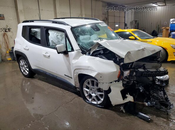 ZACNJDBB6MPM14163 2021 JEEP RENEGADE White Front right