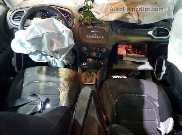 ZACNJDBB6MPM14163 2021 JEEP RENEGADE White Dashboard view
