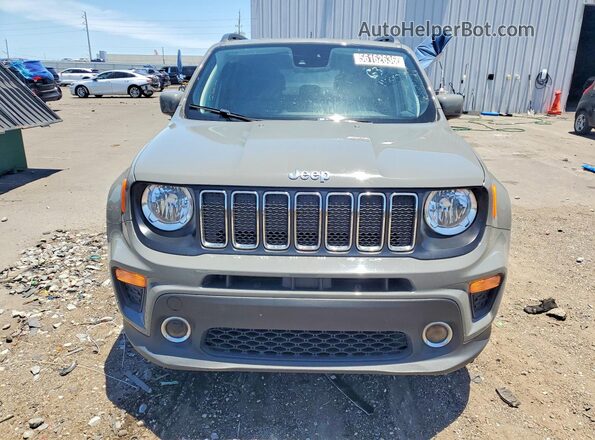 ZACNJDBB6MPM26362 2021 JEEP RENEGADE Gray Vista frontal
