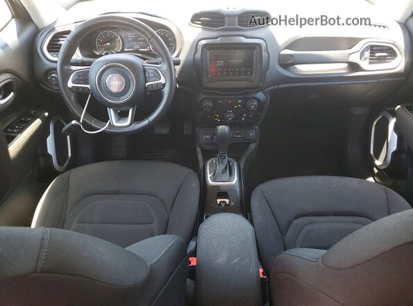 ZACNJDBB6MPM26362 2021 JEEP RENEGADE Gray Vista del salpicadero