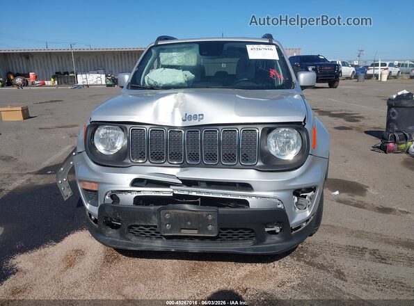ZACNJDBB6MPM67526 2021 JEEP RENEGADE Silver წინა ხედი