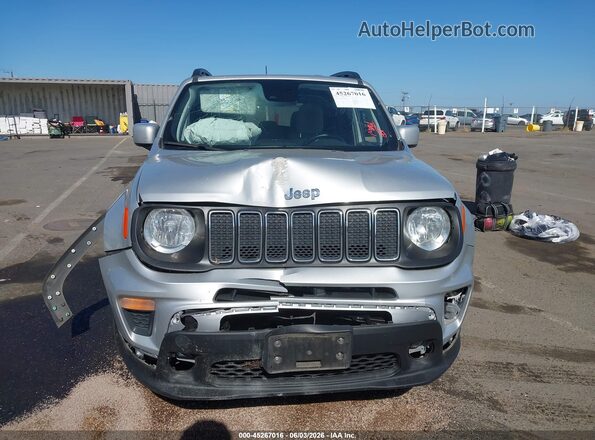 ZACNJDBB6MPM67526 2021 JEEP RENEGADE Silver ხელსაწყოთა პანელის ხედი