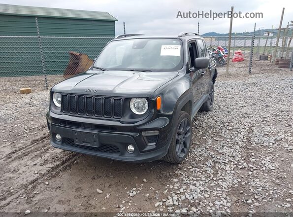 ZACNJDBB6MPN33296 2021 JEEP RENEGADE Black Front left