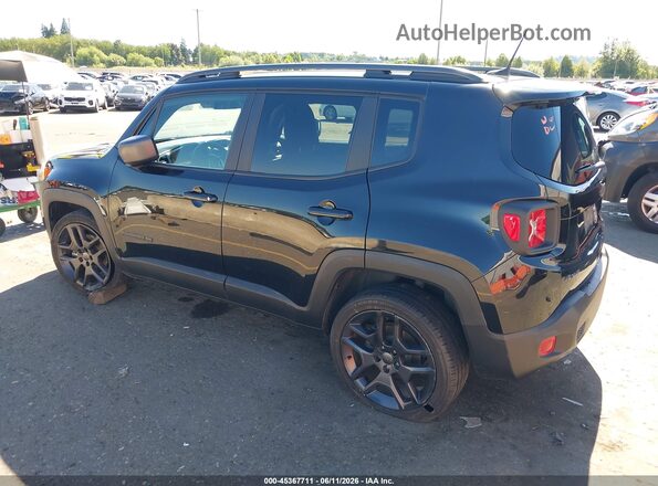 ZACNJDBB7MPM77725 2021 JEEP RENEGADE Black უკანა მარცხენა