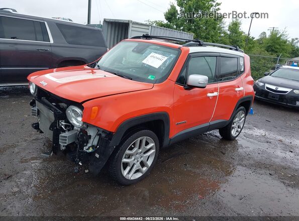 ZACNJDBB7MPM78356 2021 JEEP RENEGADE Orange Առջևի ձախ երեք քառորդ տեսարան