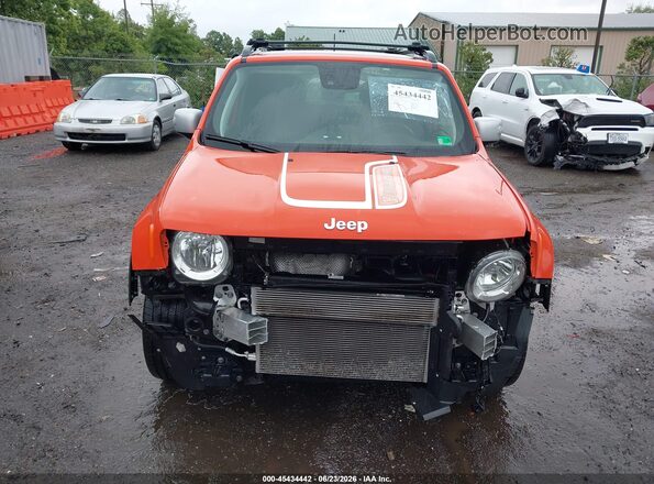 ZACNJDBB7MPM78356 2021 JEEP RENEGADE Orange Սարքավորումների վահանակի տեսք