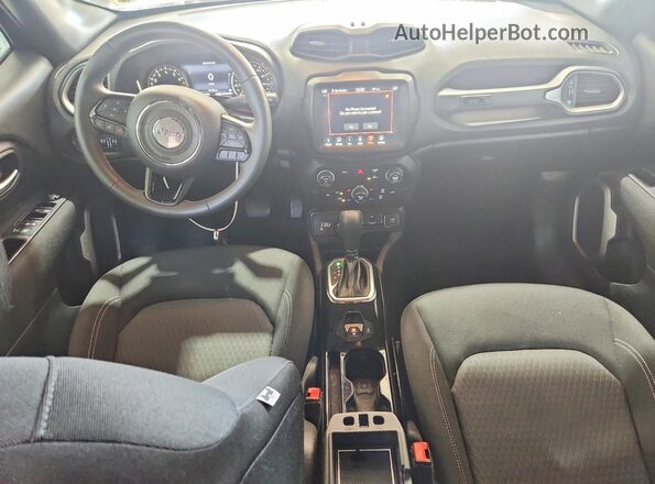 ZACNJDBB7MPM92175 2021 JEEP RENEGADE Black Առջևի վահանակի տեսք