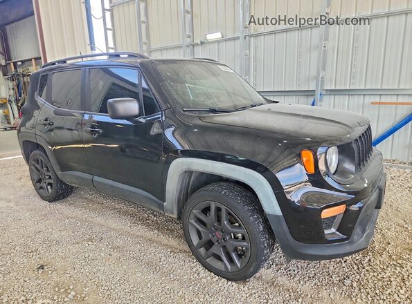 ZACNJDBB7MPM92175 2021 JEEP RENEGADE Black Առջևի աջ