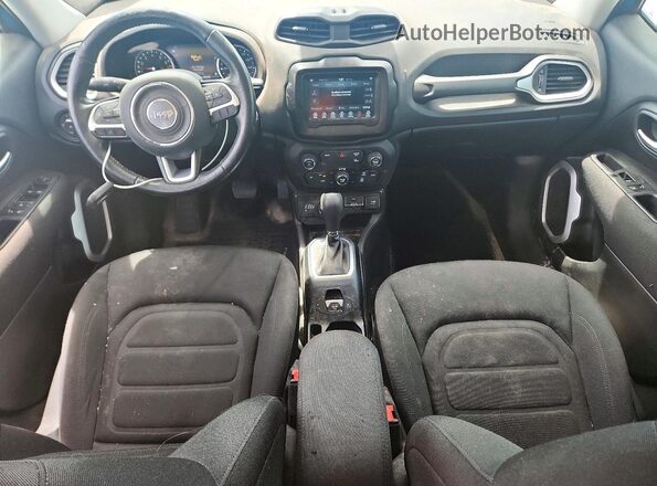 ZACNJDBB7MPN26633 2021 JEEP RENEGADE Бирюзовый Вид панели приборов