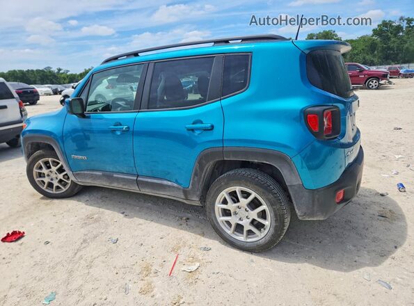 ZACNJDBB7MPN26633 2021 JEEP RENEGADE Бирюзовый Задняя левая четверть