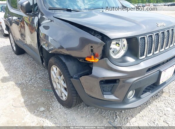 ZACNJDBB8MPM52428 2021 JEEP RENEGADE Gray Front view