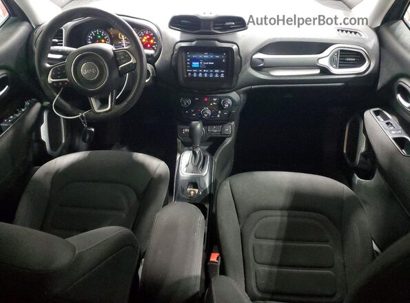 ZACNJDBB8MPN21831 2021 JEEP RENEGADE Gray Dashboard view