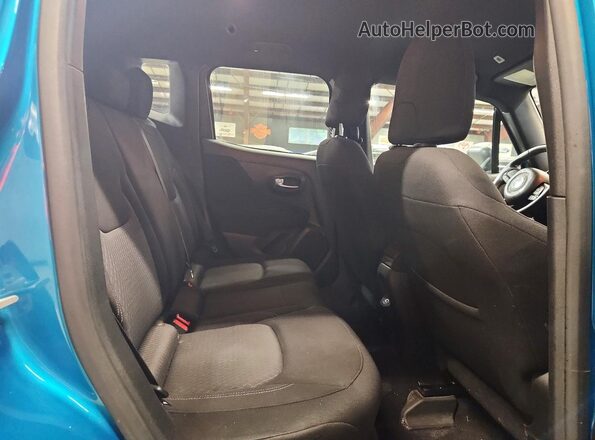 ZACNJDBB9MPM47920 2021 JEEP RENEGADE Turquoise Vista interior trasera