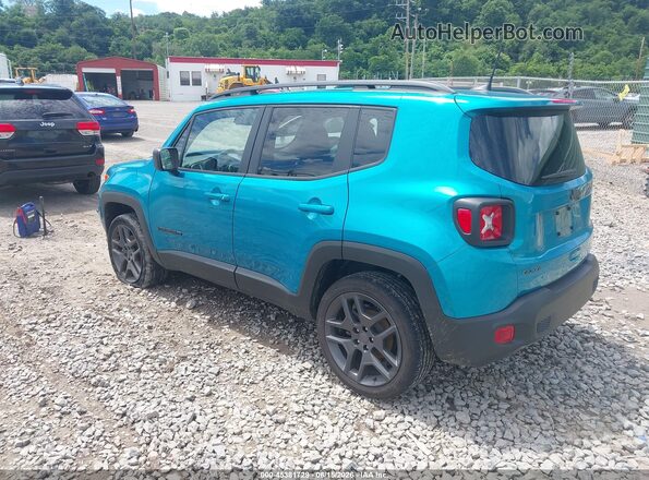 ZACNJDBB9MPN34541 2021 JEEP RENEGADE Turquoise Tył lewy