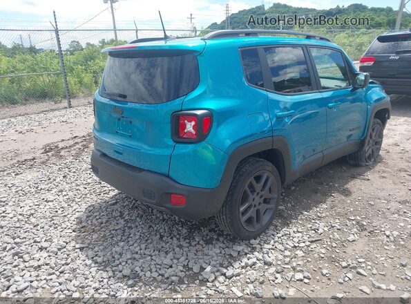 ZACNJDBB9MPN34541 2021 JEEP RENEGADE Turquoise Tył prawy