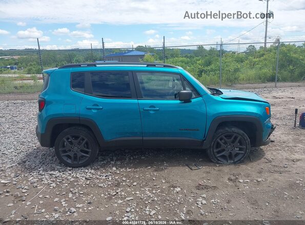 ZACNJDBB9MPN34541 2021 JEEP RENEGADE Turquoise Widok wnętrza z tyłu