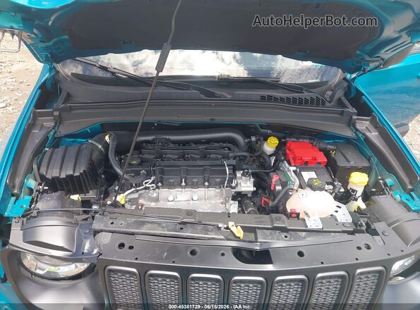 ZACNJDBB9MPN34541 2021 JEEP RENEGADE Turquoise Widok z tyłu
