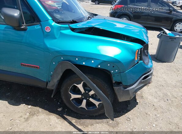 ZACNJDC11MPM38375 2021 JEEP RENEGADE Blue წინა ხედი